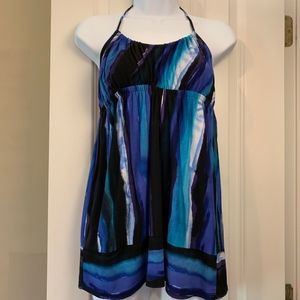 Charlotte Russe Tie Halter Top